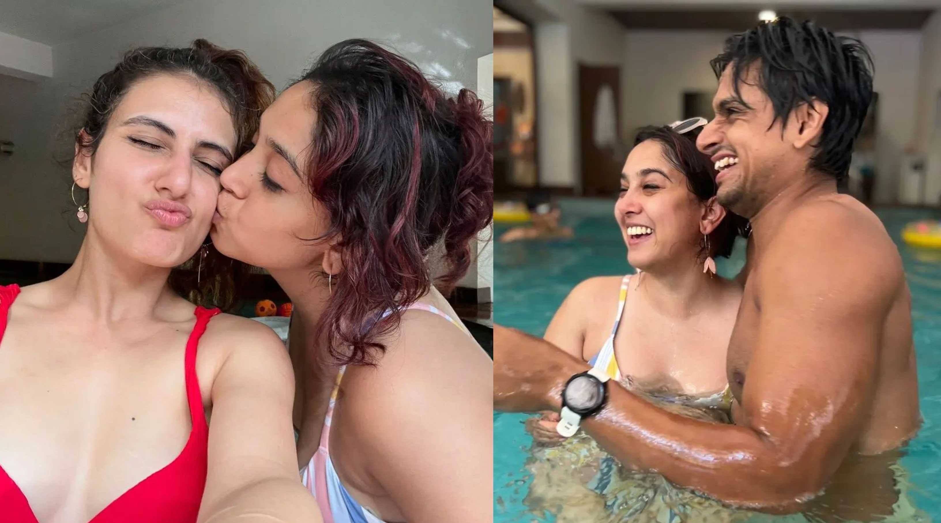 Aamir Khan’s daughter Ira Khan shares more pictures from her pool party; leaves a witty message for trolls in the caption