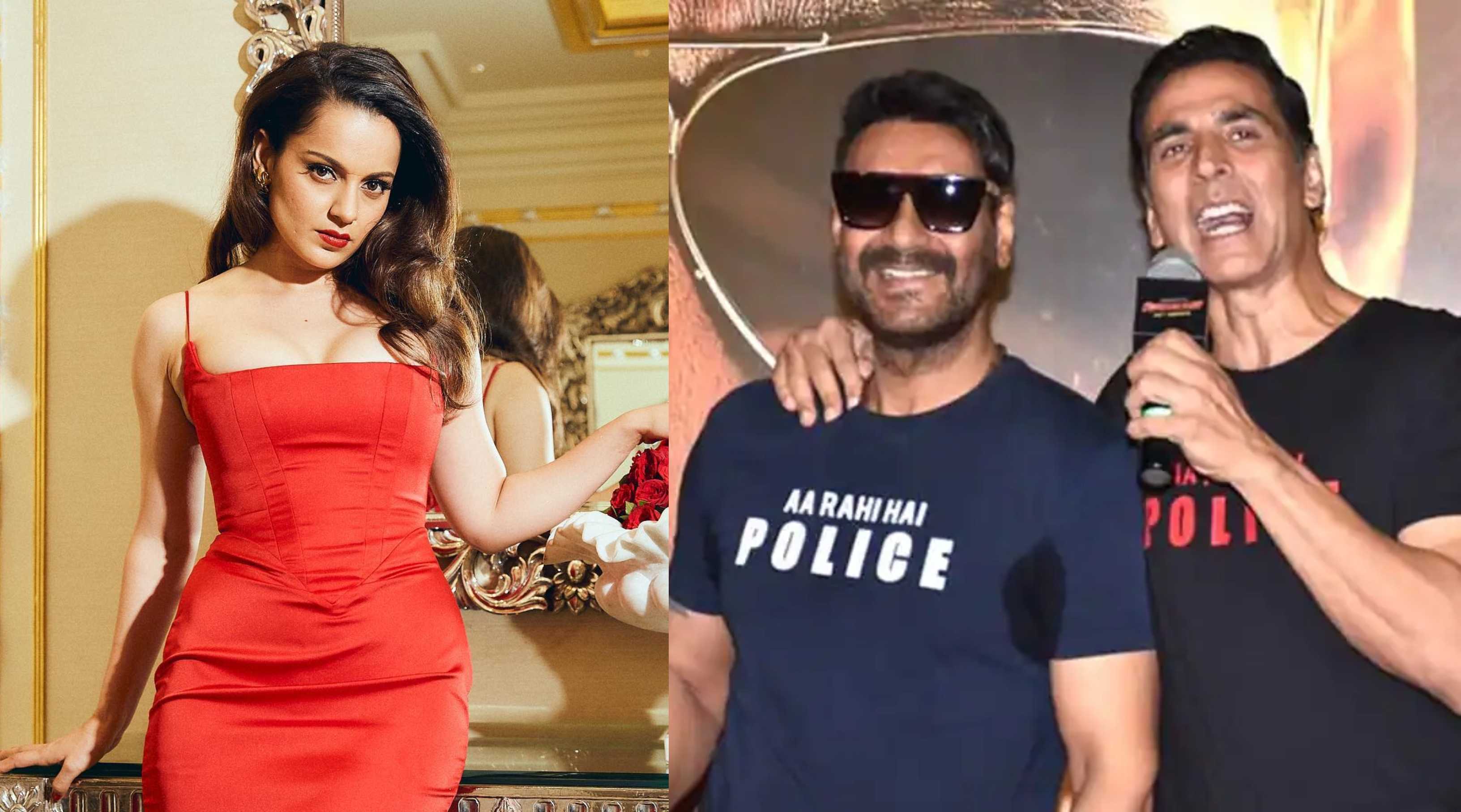 Kangana Ranaut calls out Ajay Devgn for not promoting her films; reveals Akshay Kumar ‘quietly’ praised Thalaivi