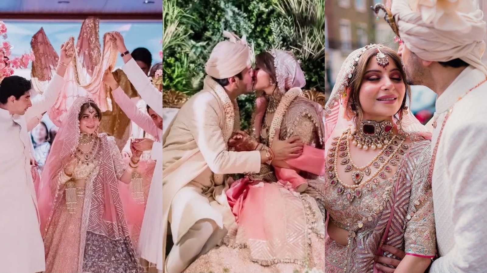 Kanika Kapoor makes a stunning bride as she marries businessman Gautam Hathiramani in London; Iulia Vantur, Shekhar Rajvani attend