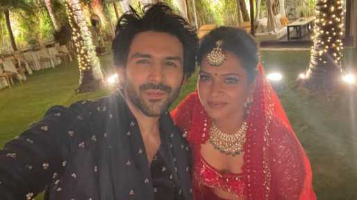 Kartik Aaryan attends his manager's wedding, his 'Manjulika' reference will leave you in splits