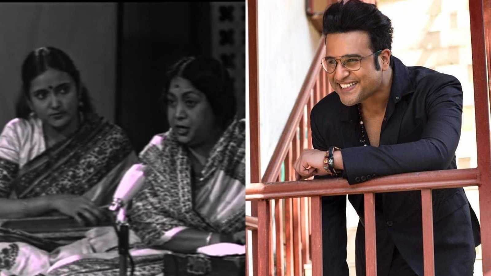 An emotional Krushna Abhishek reveals he saw his mother live for the first time in an old Doordarshan video recently after losing her when he was 2