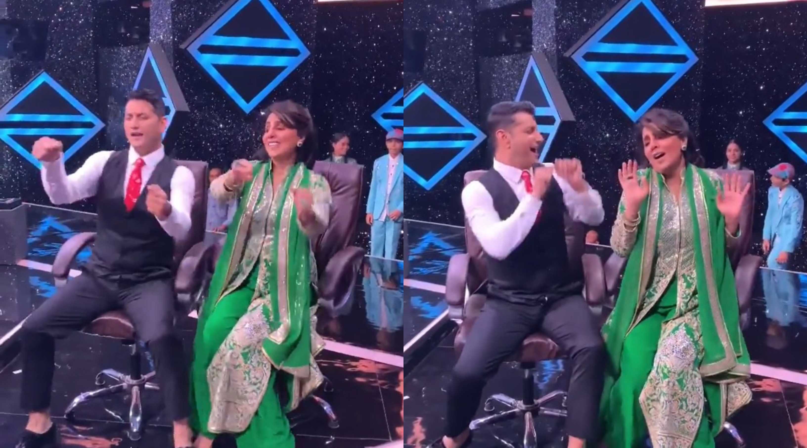 Neetu Kapoor gracefully dances to Kehdoon Tumhe with Marzi Pestonji on Dance Deewane Junior; watch