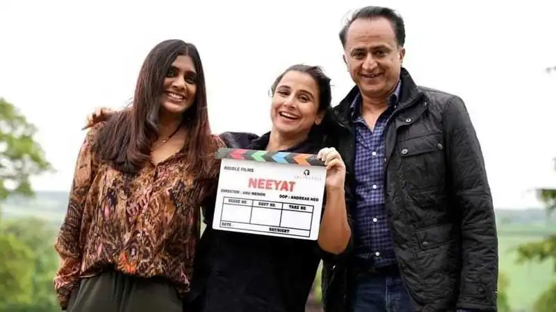 Vidya Balan begins shooting for recently announced Neeyat in the U.K., calls it 'one of the most engaging scripts'