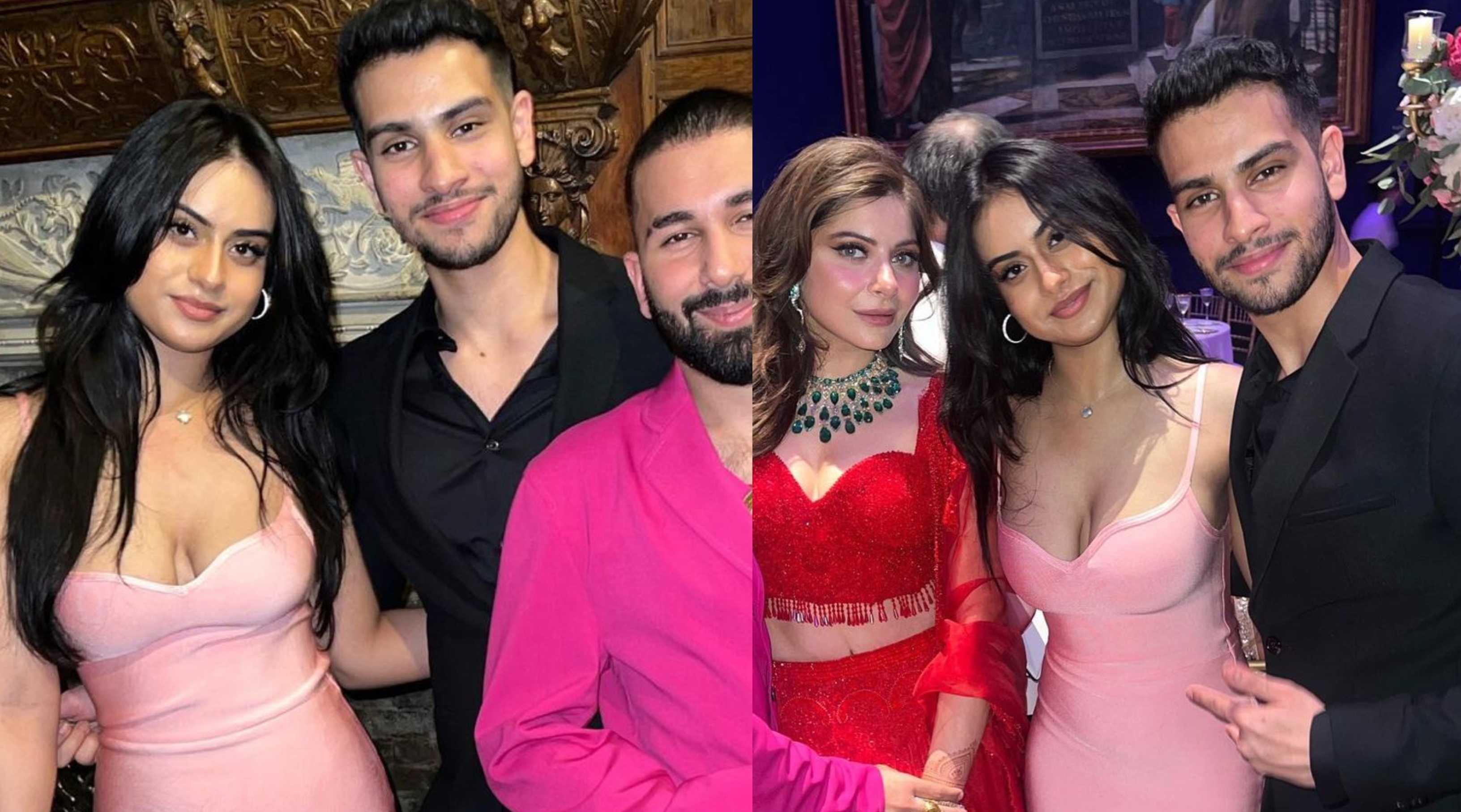 Ajay Devgn and Kajol’s daughter Nysa Devgan makes heads turn in a stunning pink gown at Kanika Kapoor’s reception