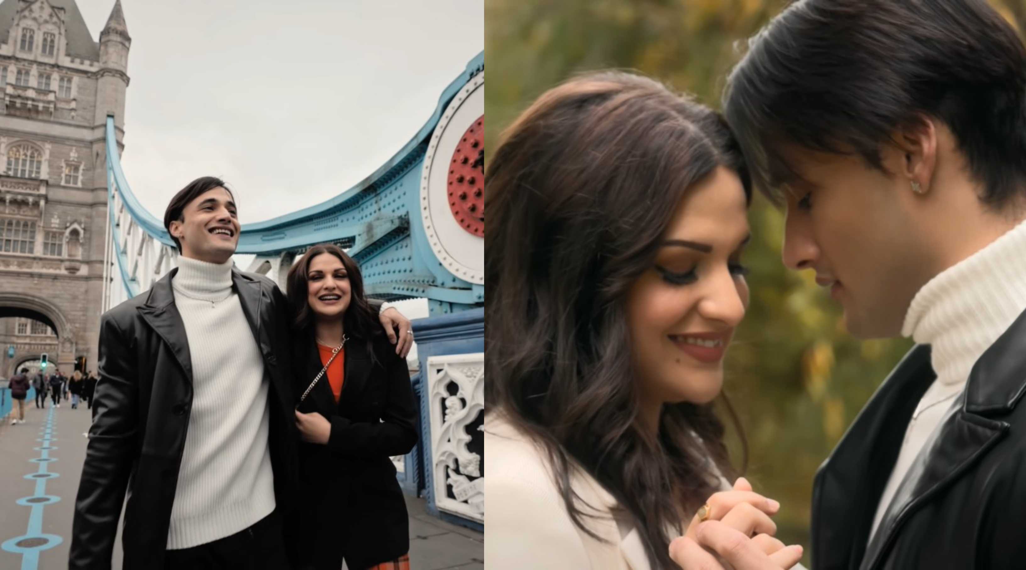 Pinjra song teaser: Asim Riaz and Himanshi Khurana explore London together in new love song