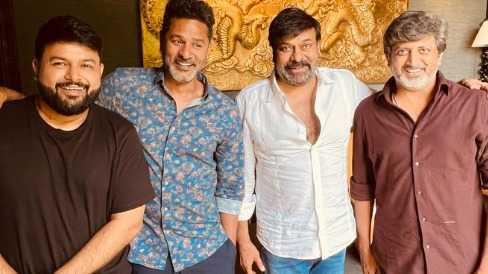 Salman Khan and Chiranjeevi to shake a leg in a song choreographed by Prabhudeva in Godfather