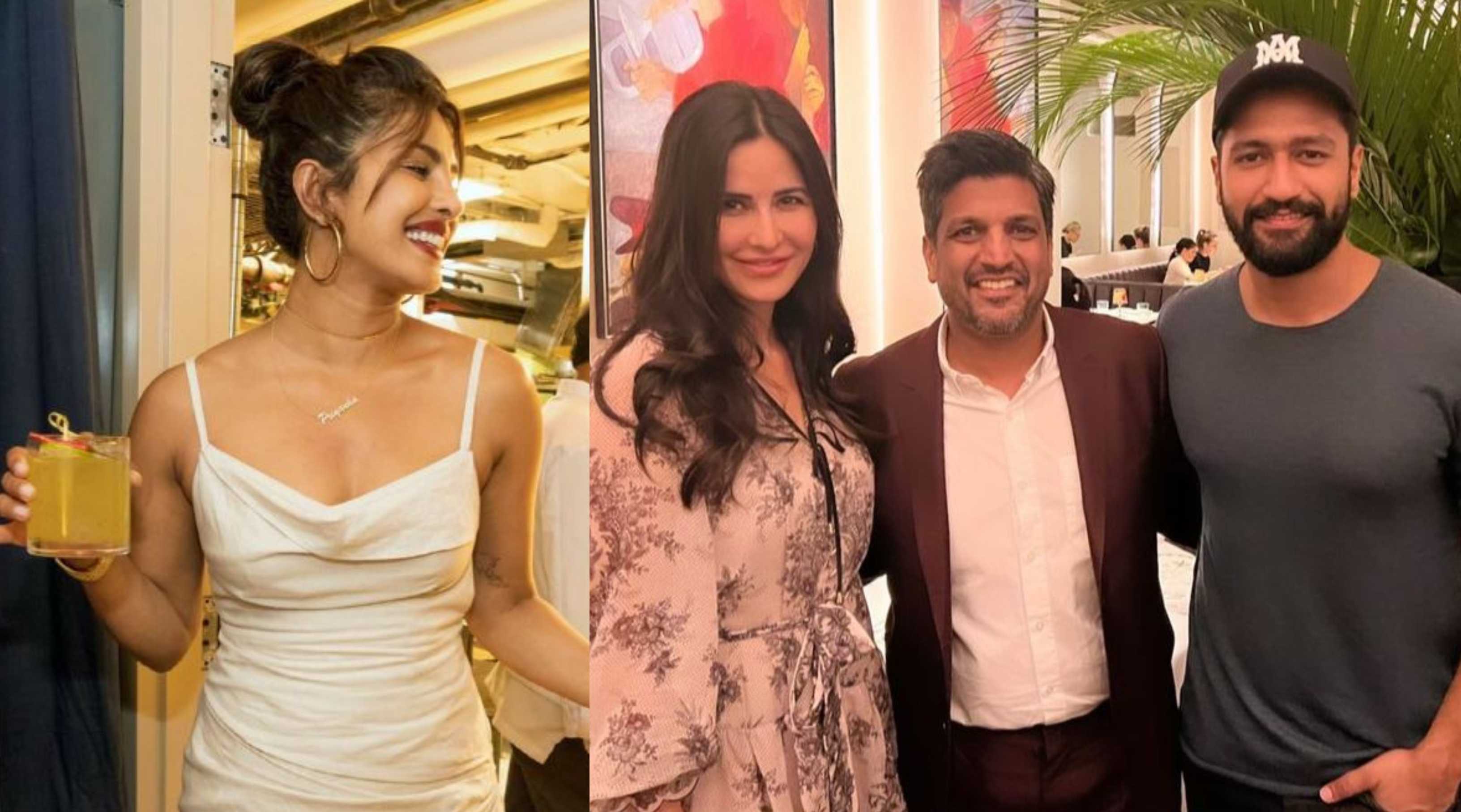 Katrina Kaif and Vicky Kaushal’s teams dismiss pregnancy rumors; couple visits Priyanka Chopra’s restaurant