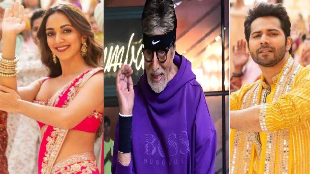 Amitabh Bachchan rocks the hook step of Varun Dhawan & Kiara Advani's The Punjaabban song from Jugjugg Jeeyo