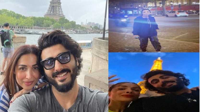 Lovebirds Malaika Arora and Arjun Kapoor's  mushy pictures from Paris will leave you swooning; See pics