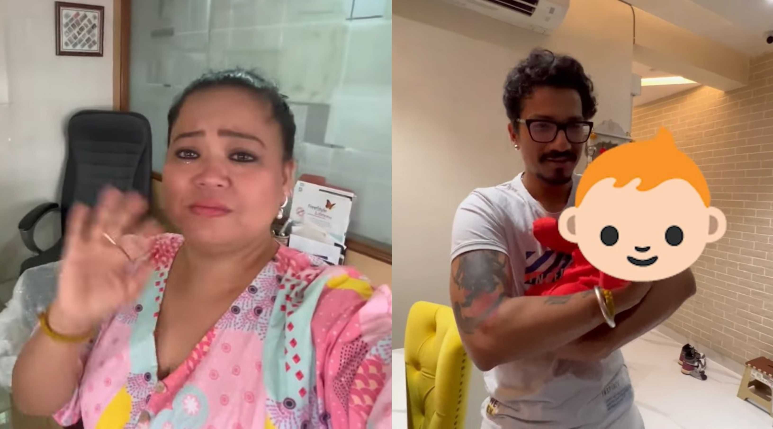 Bharti Singh Breaks Down As She And Haarsh Limbachiyaa Get Their Son Vaccinated Couple Reveal