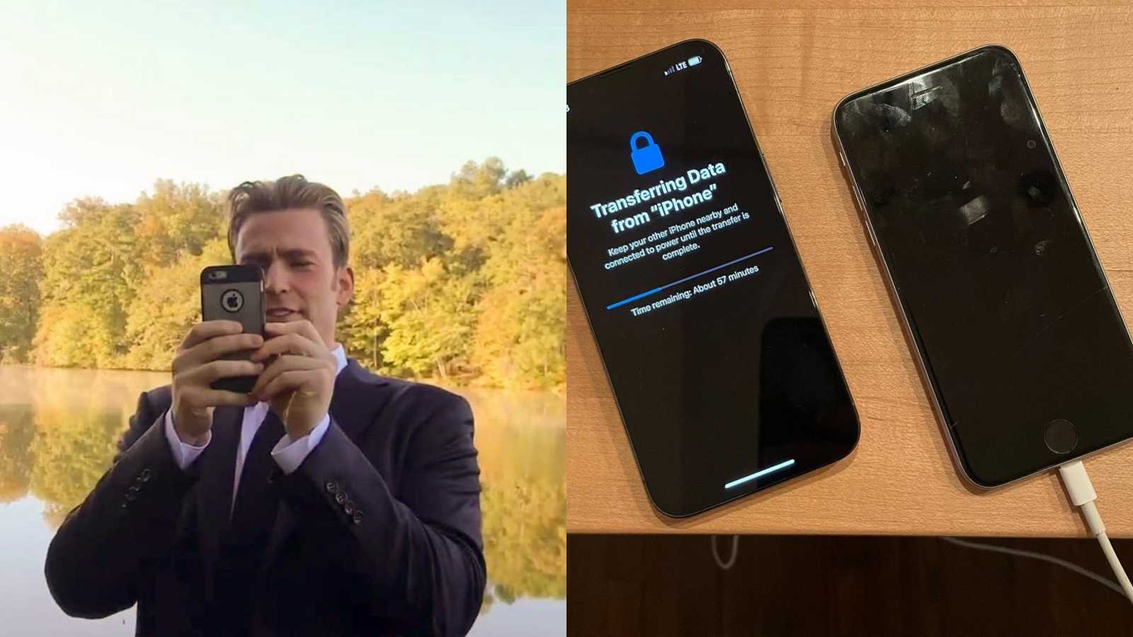 Captain America star Chris Evans finally bids goodbye to his old iPhone 6S, leaves fans stumped: 'You get trapped in ice or something?'