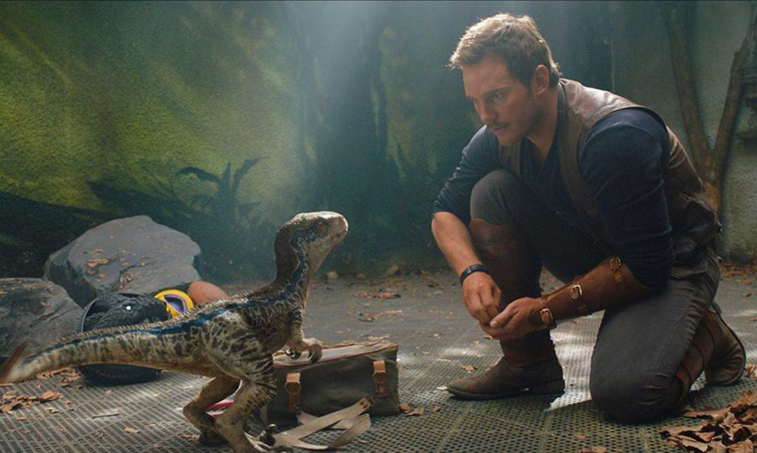 Jurassic World: Dominion director Colin Trevorrow teases an emotional scene between Chris Pratt and his dinosaur