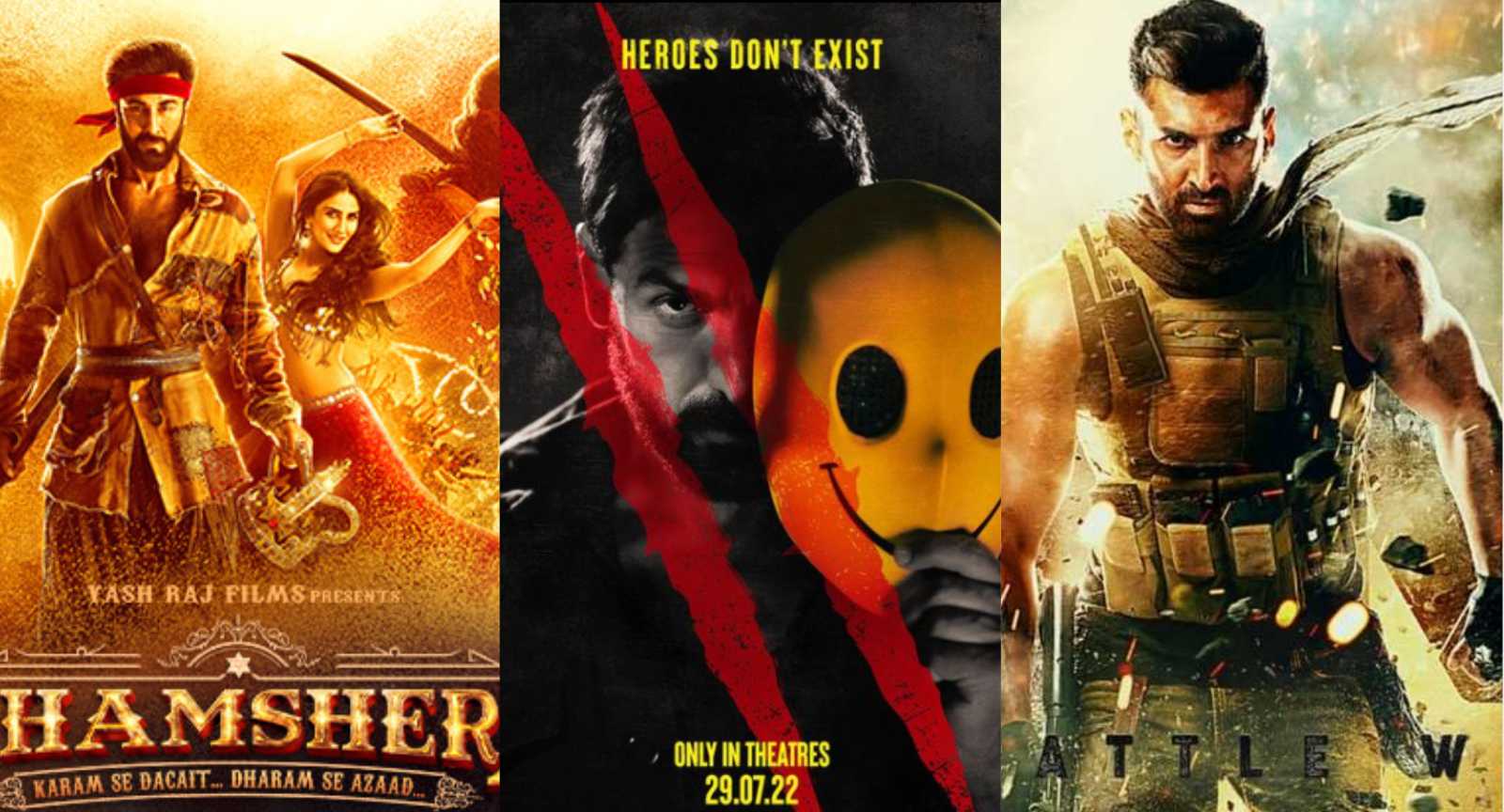 'शमशेरा' से लेकर 'एक विलेन रिटर्न' तक, जुलाई में रिलीज होंगी ये 10 धांसू फिल्में