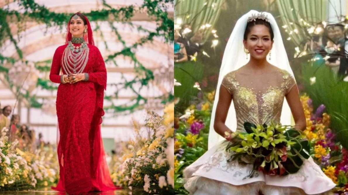 Nayanthara's walk down the aisle at her wedding had a lovely connection with Crazy Rich Asians?