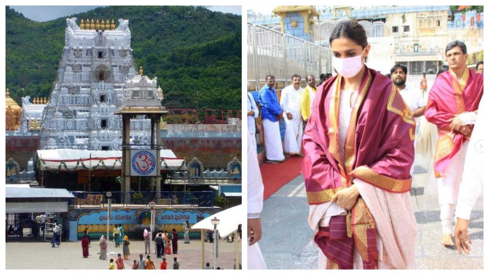 Deepika Padukone visits Tirupati with her father on his birthday before reuniting with Pathaan co-star Shah Rukh