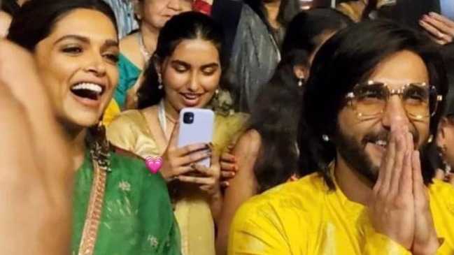 Deepika Padukone and Ranveer Singh attend and vibe at Shankar Mahadevan's concert ahead of latter's birthday