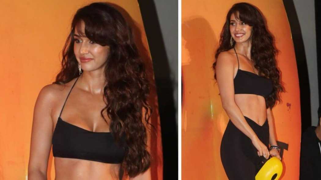 Disha Patani's sultry black outfit at the Ek Villain Returns trailer launch is head turner
