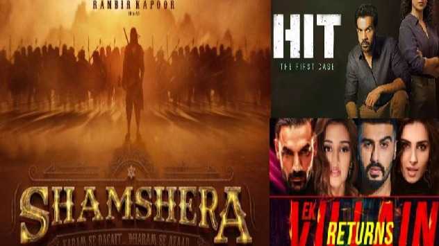 From Shamshera to Ek Villain Returns, Big-ticket movies to look forward to in July