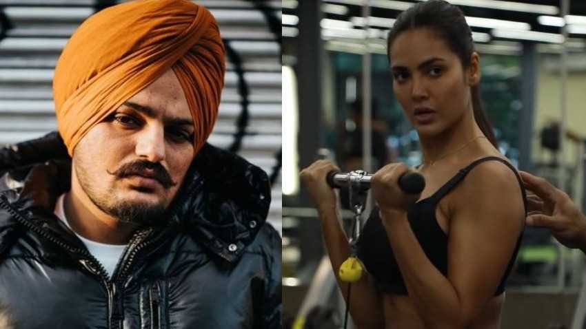Aashram 3 actress Esha Gupta takes inspiration from late Sidhu Moosewala's song as she works out; Watch video