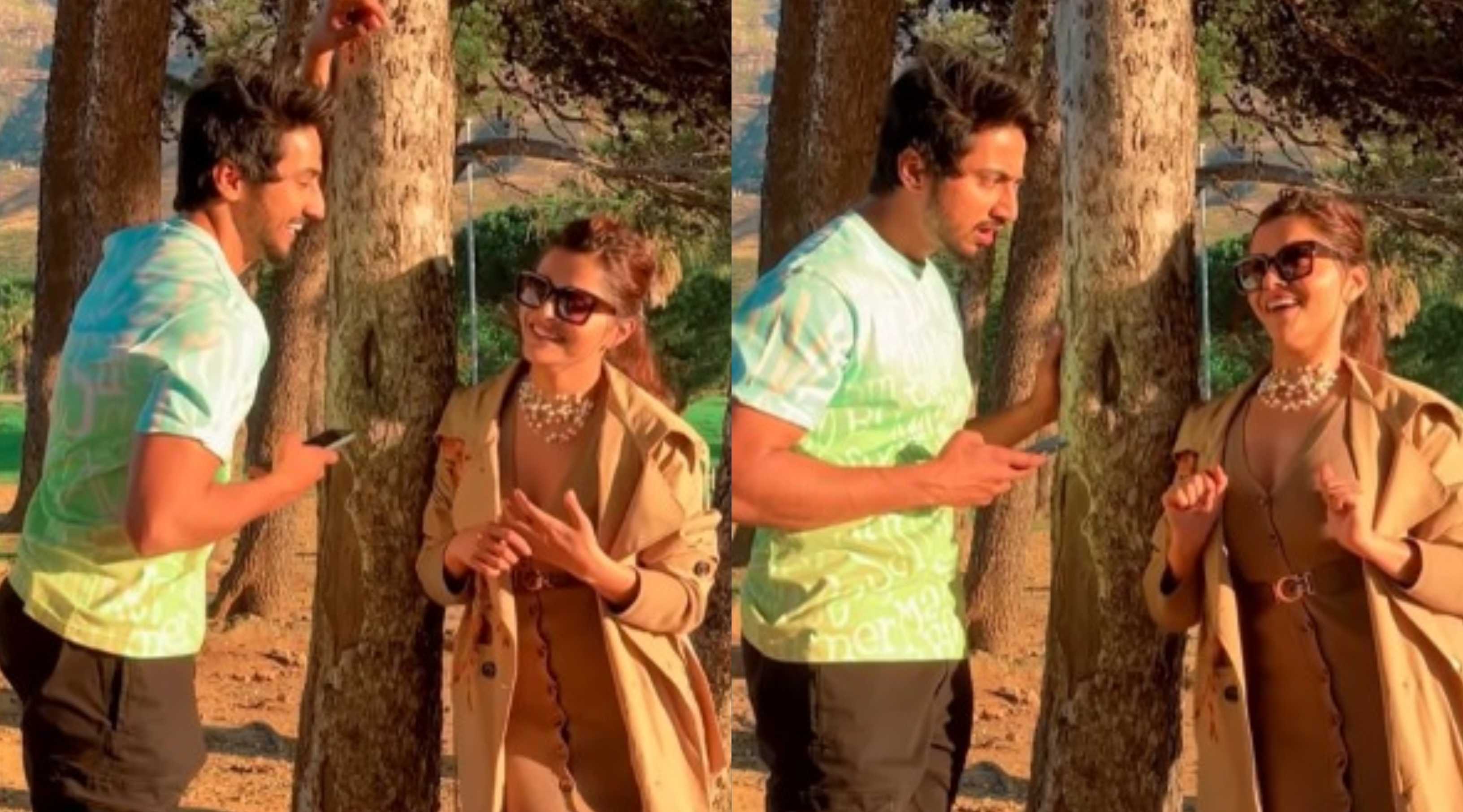 Khatron Ke Khiladi 12: Rubina Dilaik and Faisal Shaikh’s romantic video takes a hilarious turn; watch