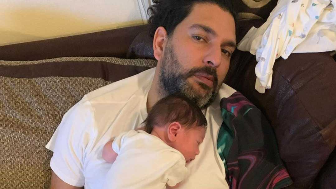 Hazel Keech and Yuvraj Singh introduce their 'puttar' Orion to the world on Father's Day, cricketer shared this reason behind the name
