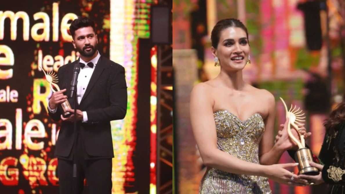 IIFA Awards 2022: Vicky Kaushal For Sardar Udham, Kriti Sanon For Mimi ...