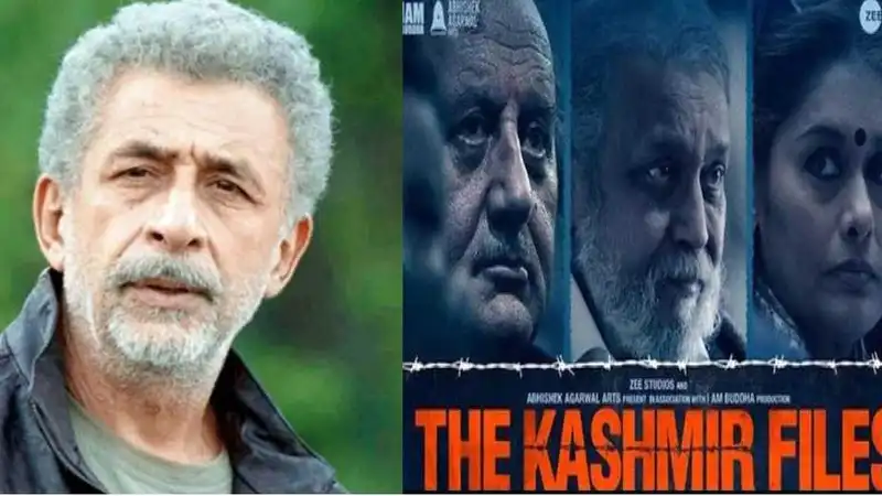 Naseeruddin Shah tags Vivek Agnihotri's The Kashmir Files among the rising 'pseudo-patriotic films' in Bollywood