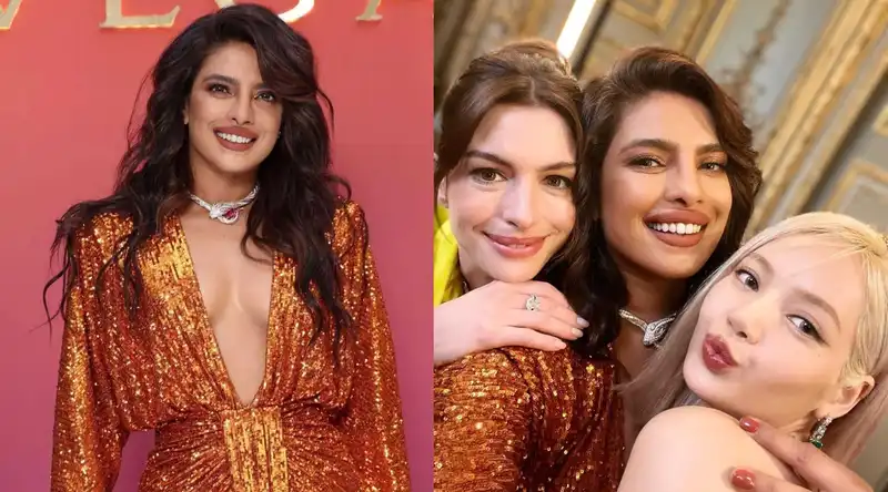 Priyanka Chopra hangs out with Anne Hathaway and Blackpink's Lisa in Paris; leaves Nick Jonas love-struck