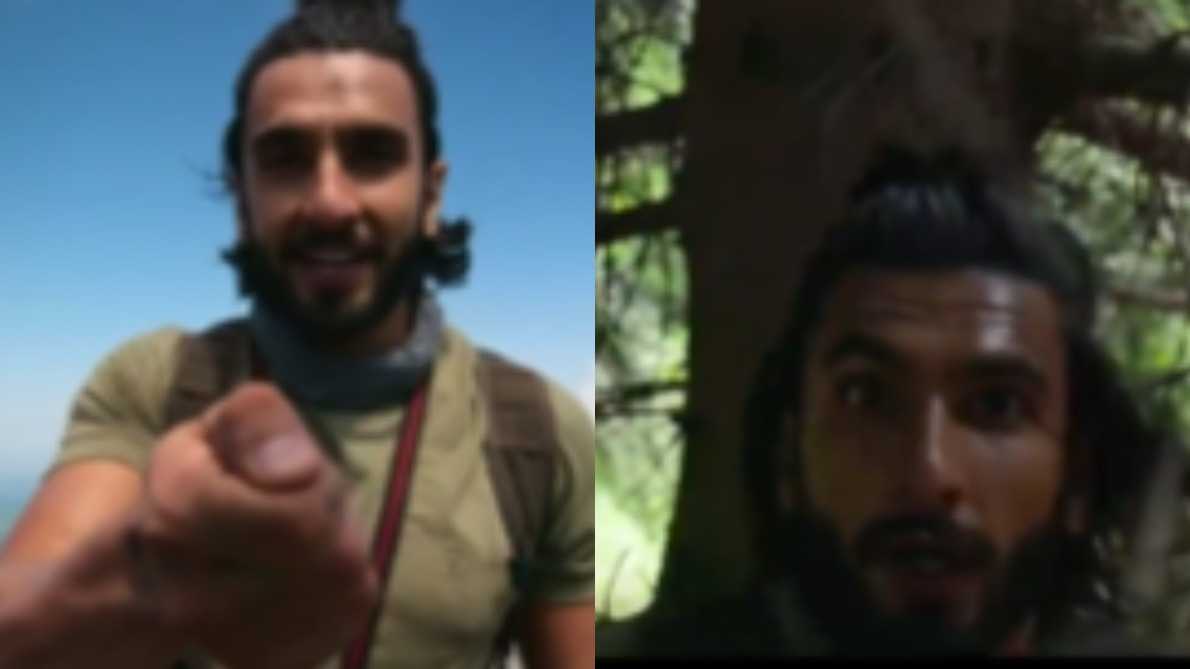 रणवीर सिंह को जंगल में भटकता देख बेयर ग्रिल्स ने बचाई जान, पूरे एडवेंचर का सामने आया वीडियो