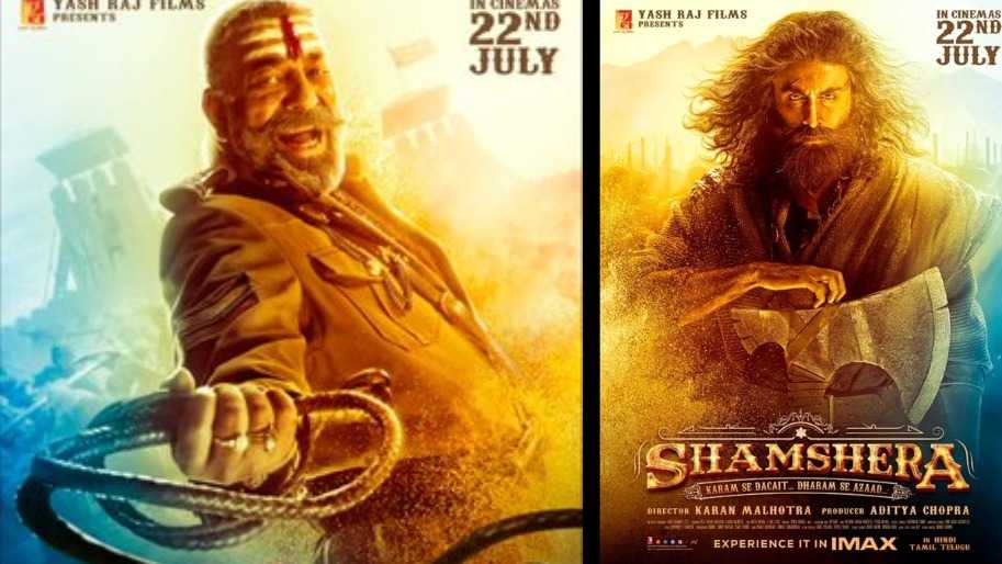 Shamshera: Sanjay Dutt as ruthless Daroga Shuddh Singh wears evil laugh in new poster