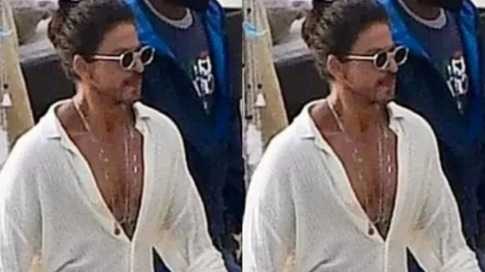Shah Rukh Khan amps up the hotness quotient in this BTS picture from his film set