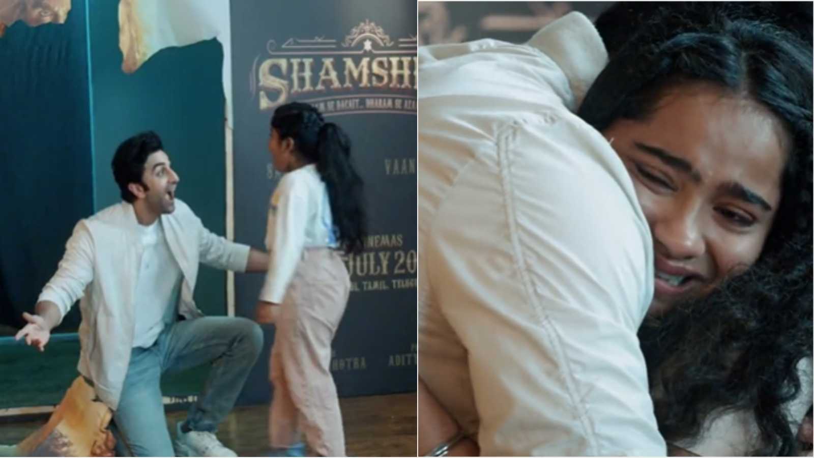 फटा पोस्टर निकला शमशेरा, रणबीर कपूर को देखकर रो पड़ी फैन (वीडियो)