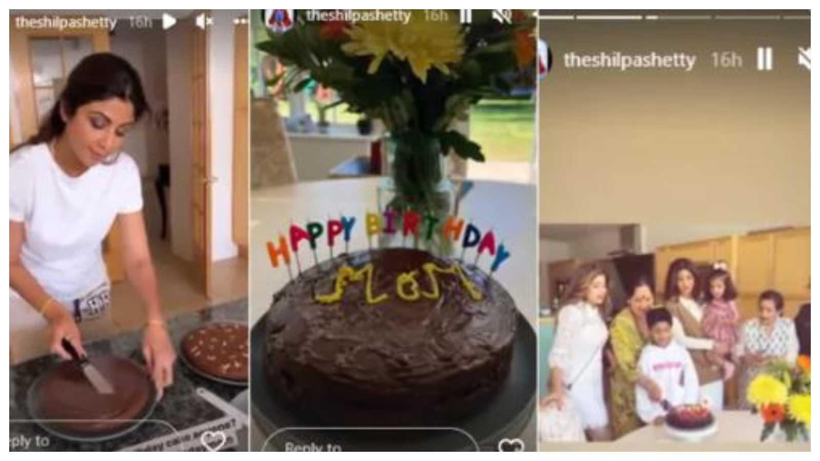 शिल्पा शेट्टी ने मां के जन्मदिन पर खुद से बनाया केक, तस्वीरें देख आप भी कह उठेंगे- बेटी हो तो ऐसी