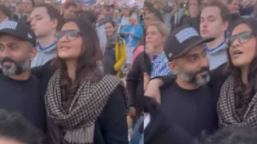 Mommy-to-be Sonam Kapoor enjoys Adele's concert in London with husband Anand Ahuja; Watch