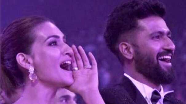 Kriti Sanon reveals her & Vicky Kaushal’s ritual of sitting together at award functions post their win at IIFA 2022