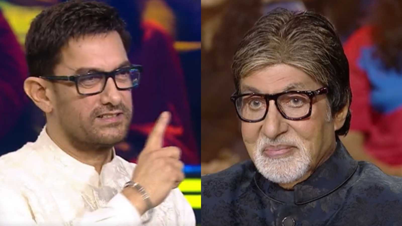 KBC 14: Aamir Khan strives for perfection even before being presented with the question, leaves Big B amused