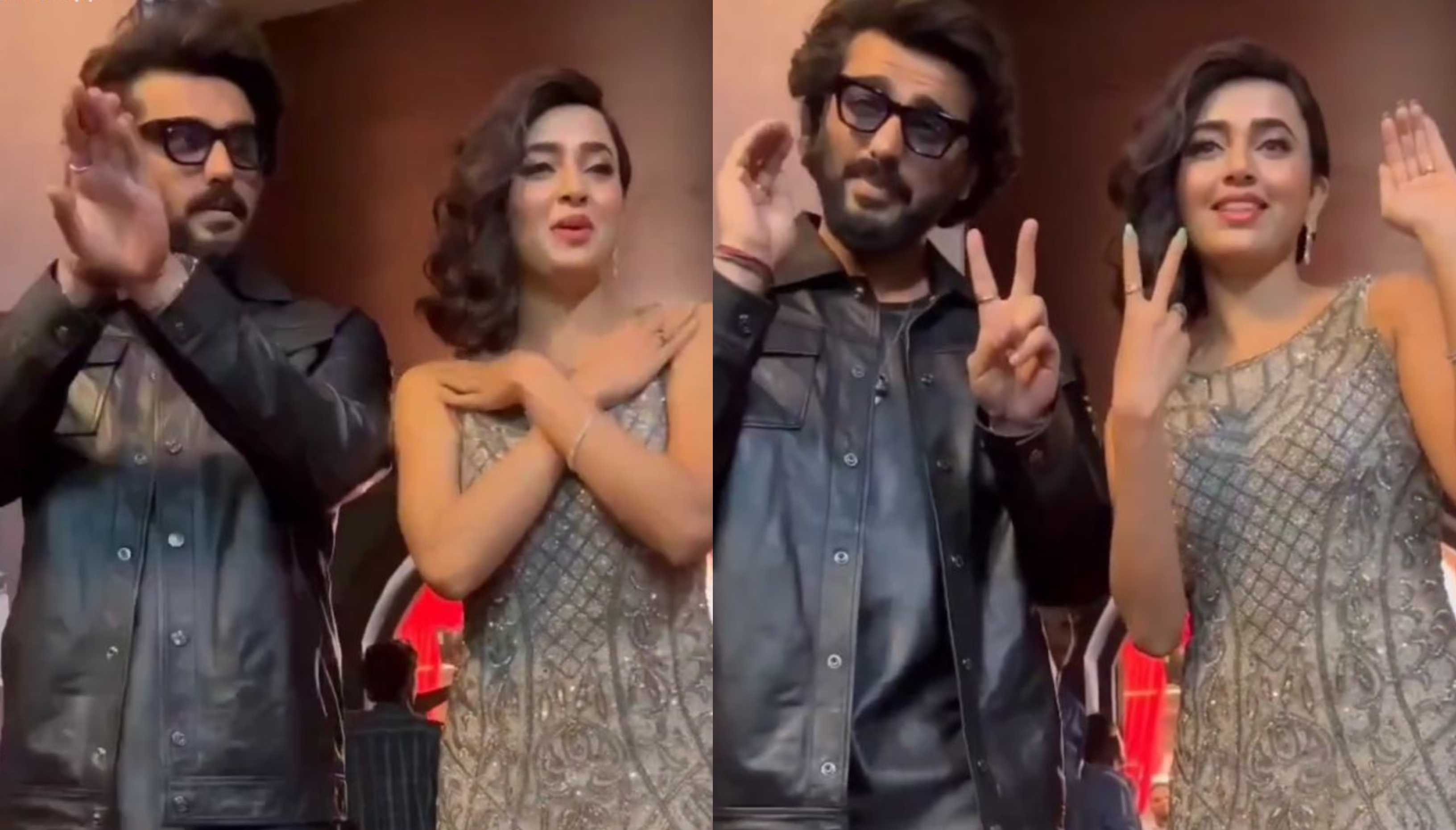 Naagin 6 star Tejasswi Prakash teaches Arjun Kapoor how to be a shape-shifting snake in this hilarious video