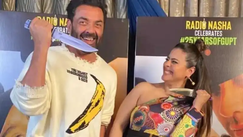 Bobby Deol, Kajol and the cast of Gupt reunites to celebrate 25 years of the film, but the fans are missing THIS star