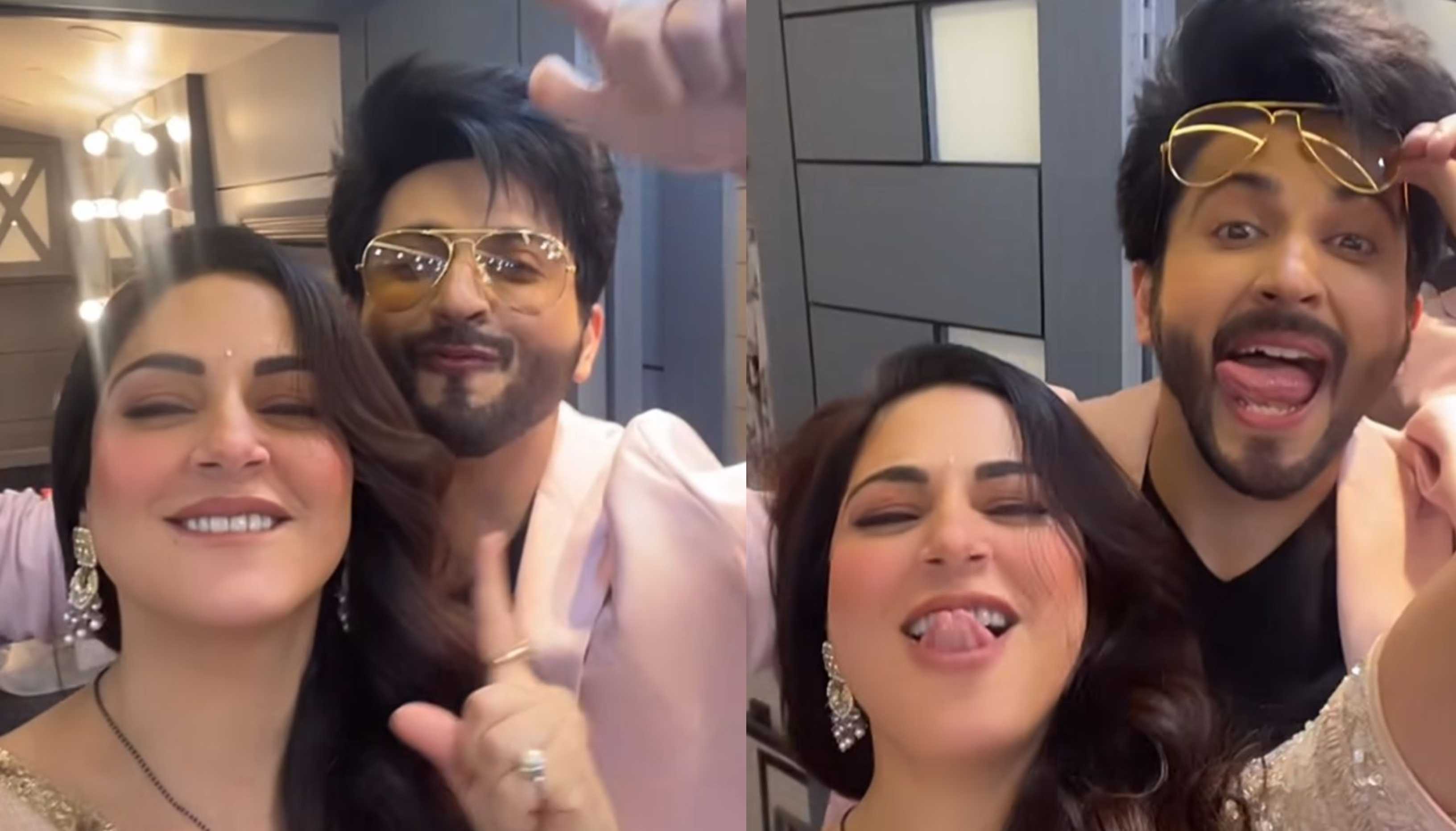 Dheeraj Dhoopar and Shraddha Arya reunite post his exit from Kundali Bhagya; fans can’t contain their excitement