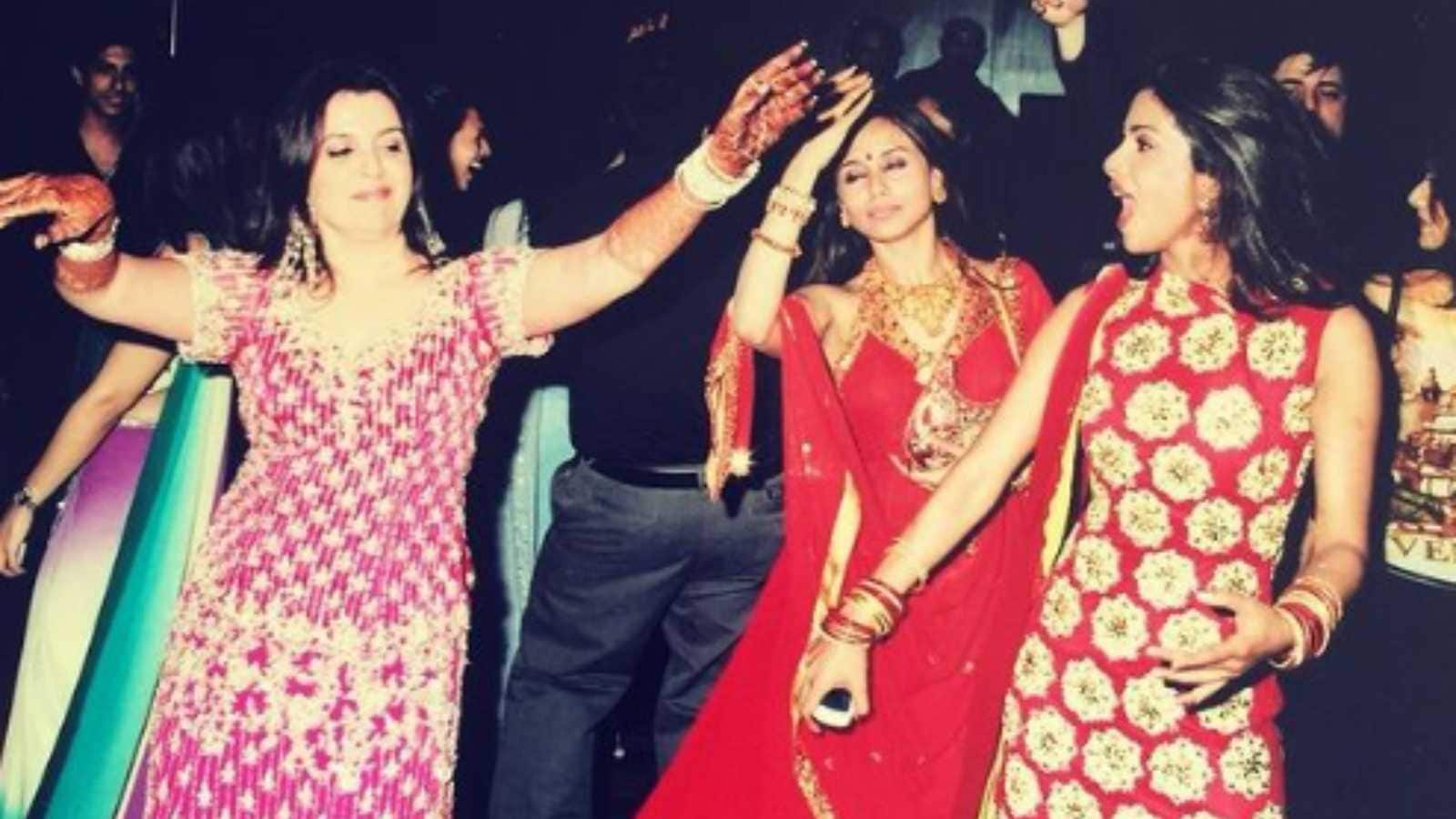 Farah Khan's Epic Sangeet Throwback Features Her 'drunk Dancing' With ...