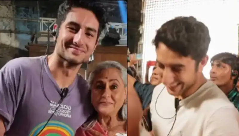 Ibrahim Ali Khan’s aunt Saba shares unseen snap of him and Jaya Bachchan from Rocky Aur Rani Ki Prem Kahani sets