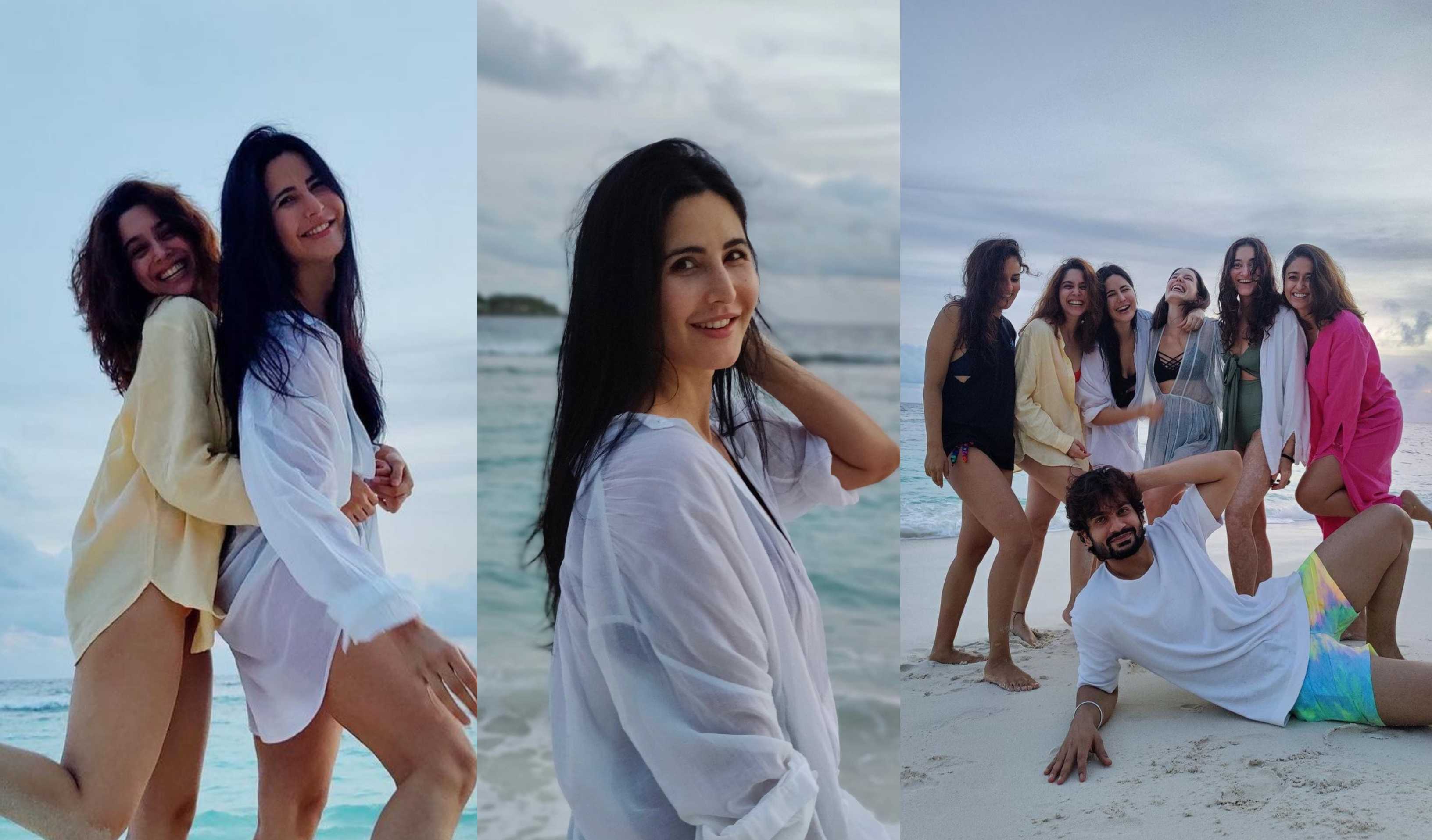 Katrina Kaif celebrates her birthday at the beach with Sunny Kaushal & Sharvari; is Vicky Kaushal their photographer?