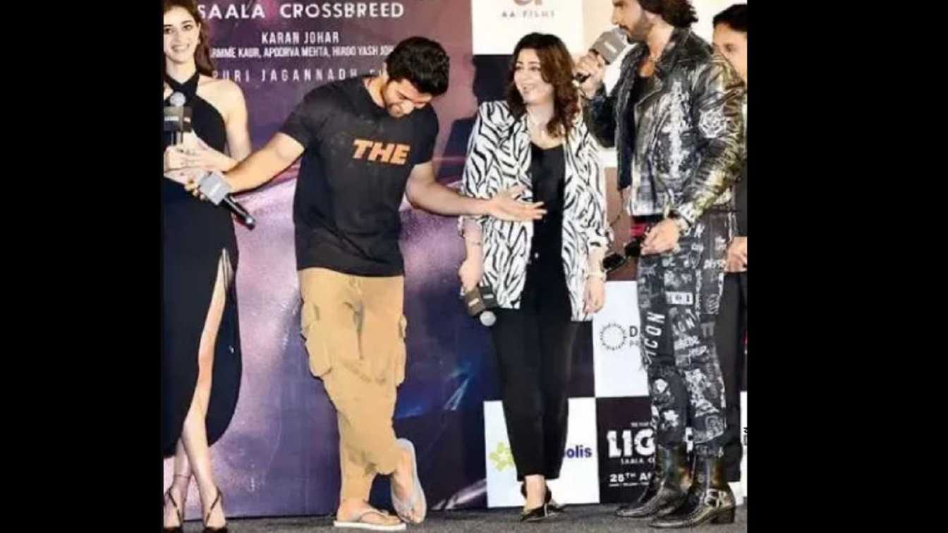 It's not simplicity! Vijay Deverakonda wore Rs 199 chappal to keep his look closest to his Liger character at trailer launch