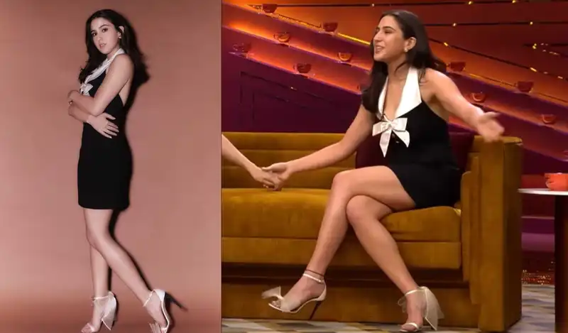 Sara Ali Khan calls herself ‘cheapskate’, but the price of her Jimmy Choo heels alone on Koffee With Karan 7 will blow your mind