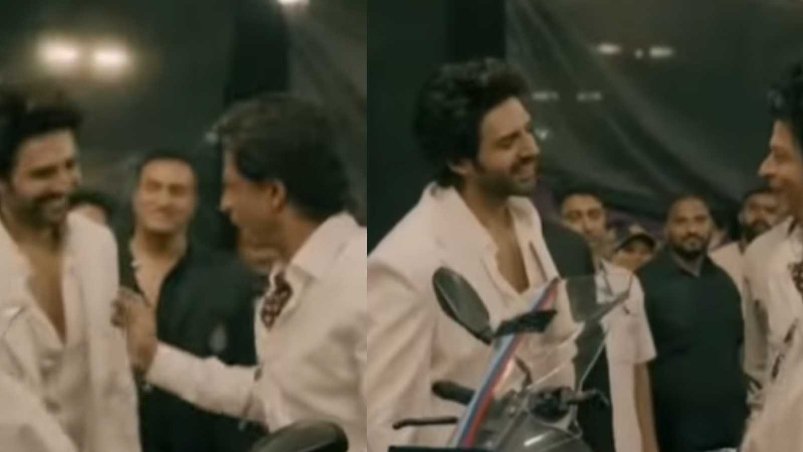 Shah Rukh Khan and Kartik Aaryan's reunion will make you manifest the two coming together for a film