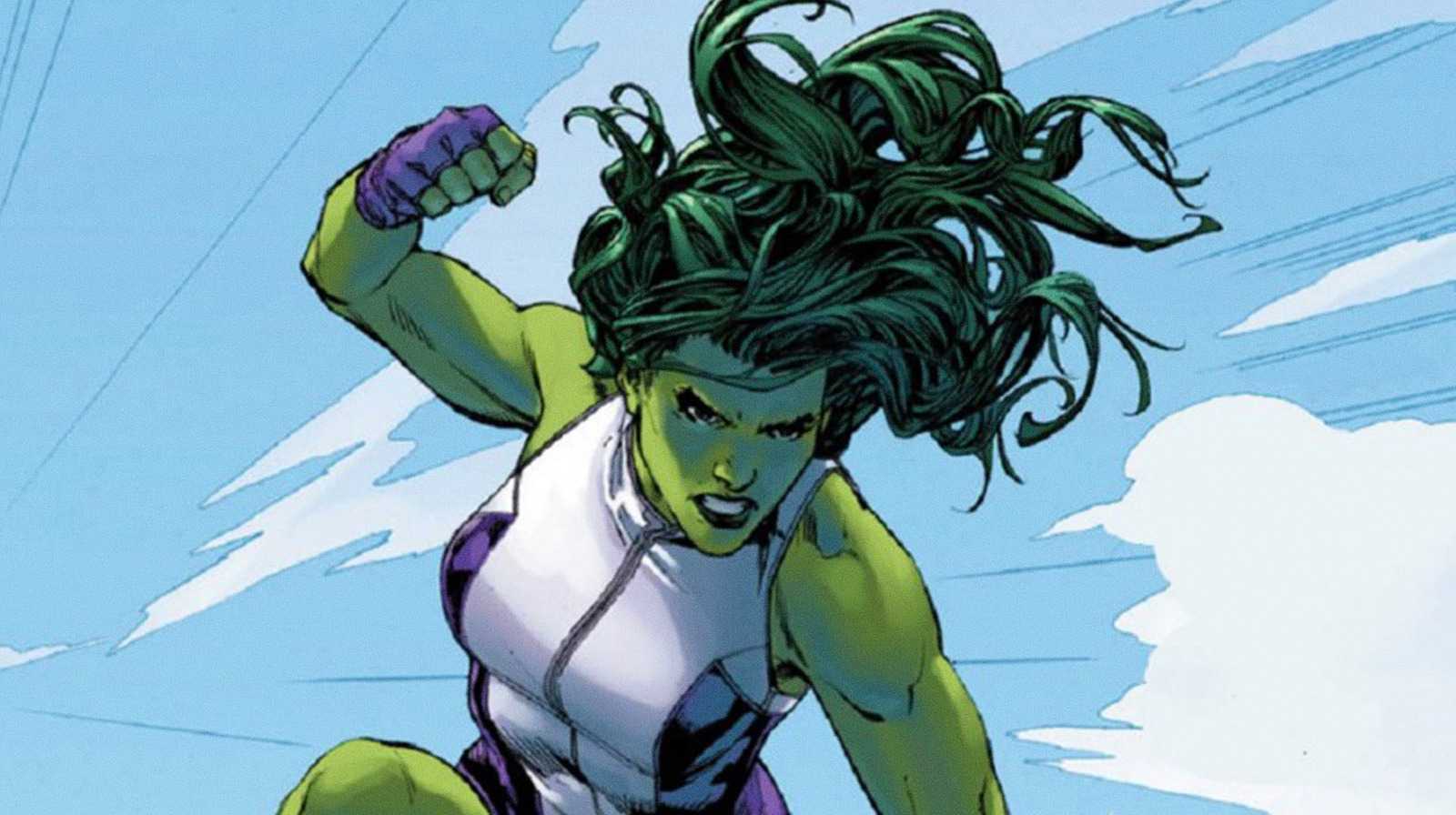She Hulk: Attorney at Law  -  New promo art highlights the MCU's newest superhero hero fully suited up for action