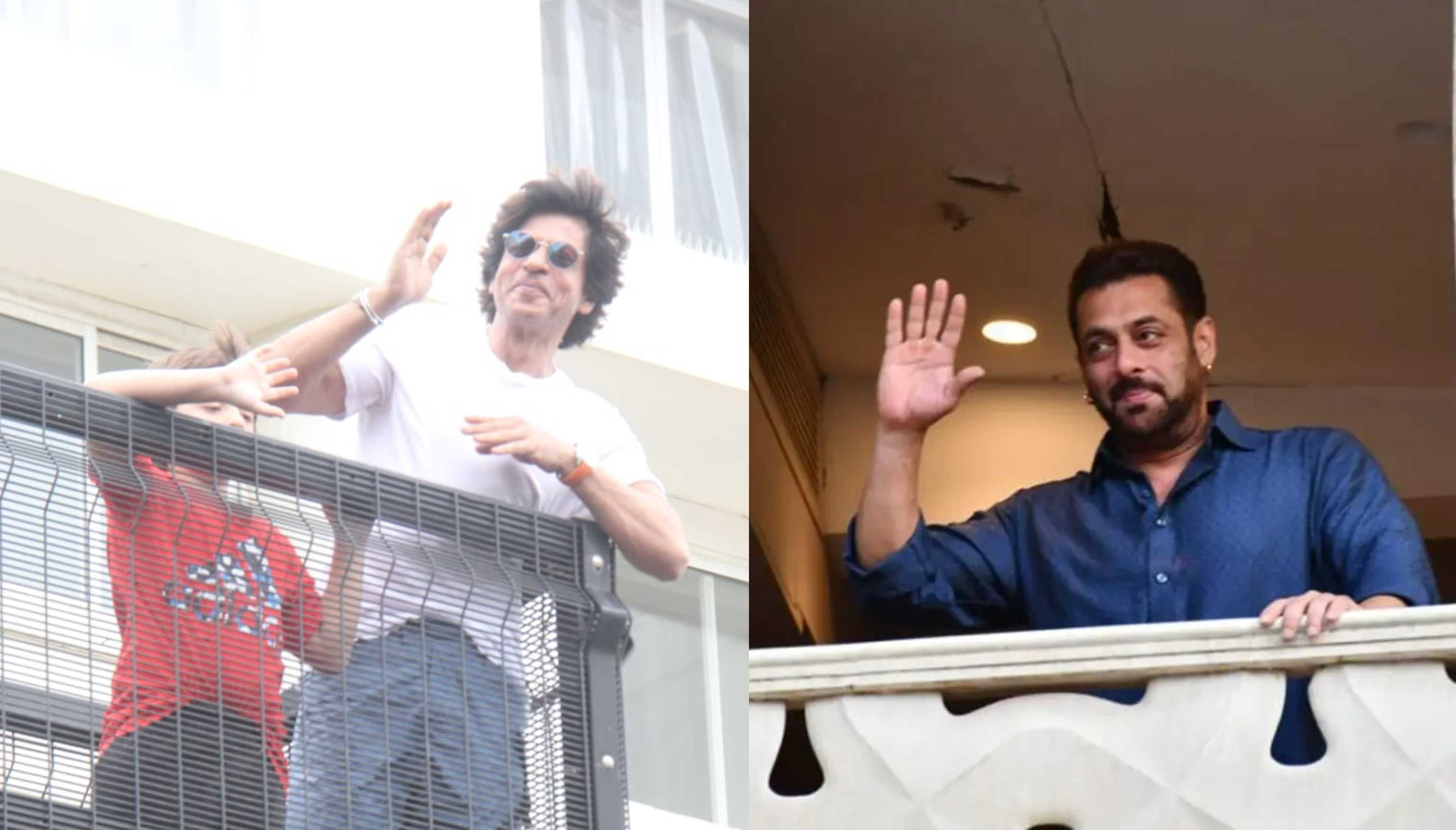 While Shah Rukh Khan greeted fans on Eid, here’s why Salman Khan avoided coming outside this time