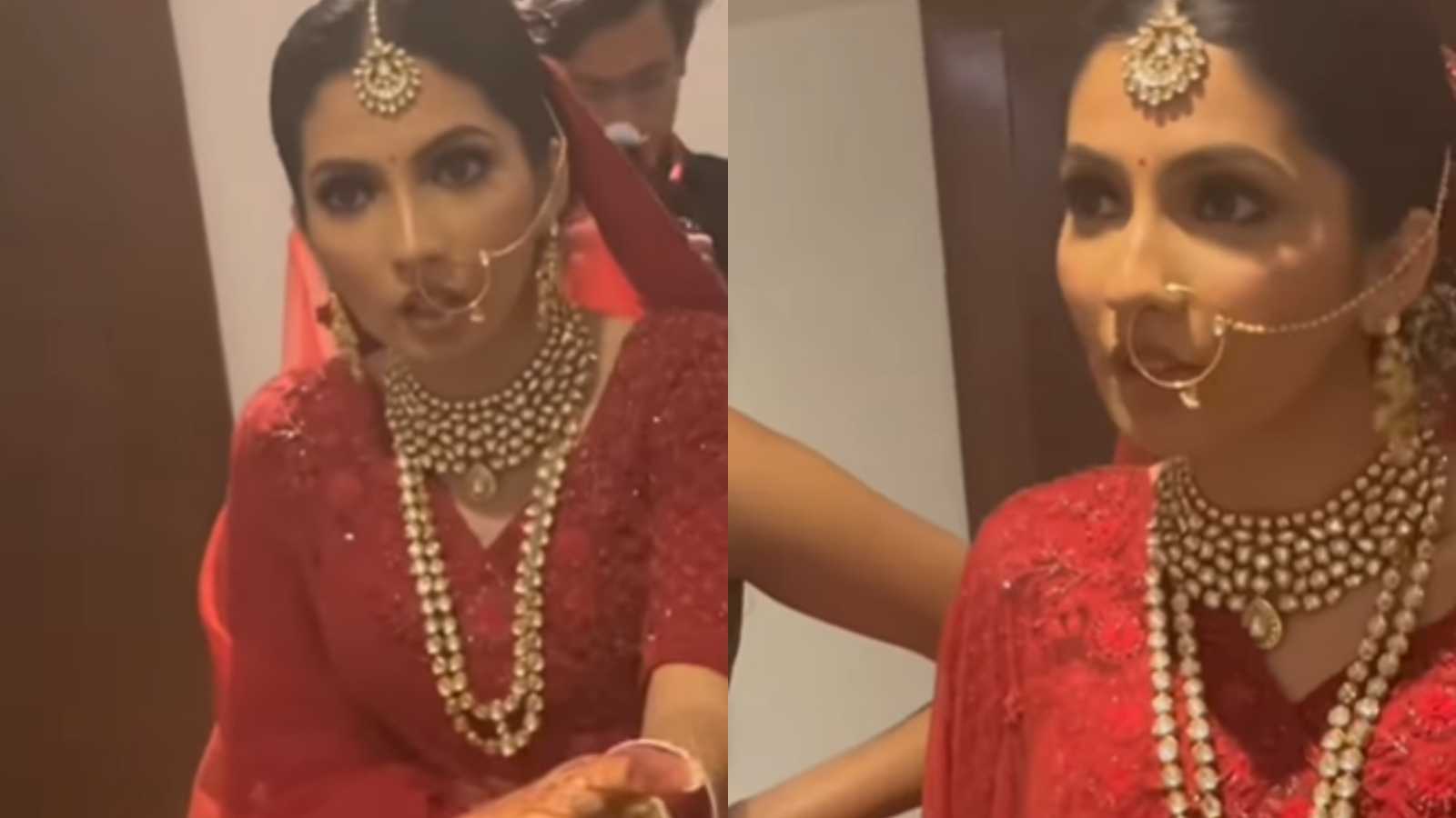 Video of bride goes viral as she refuses to get married without meeting Vicky Kaushal who was staying the same hotel; Watch