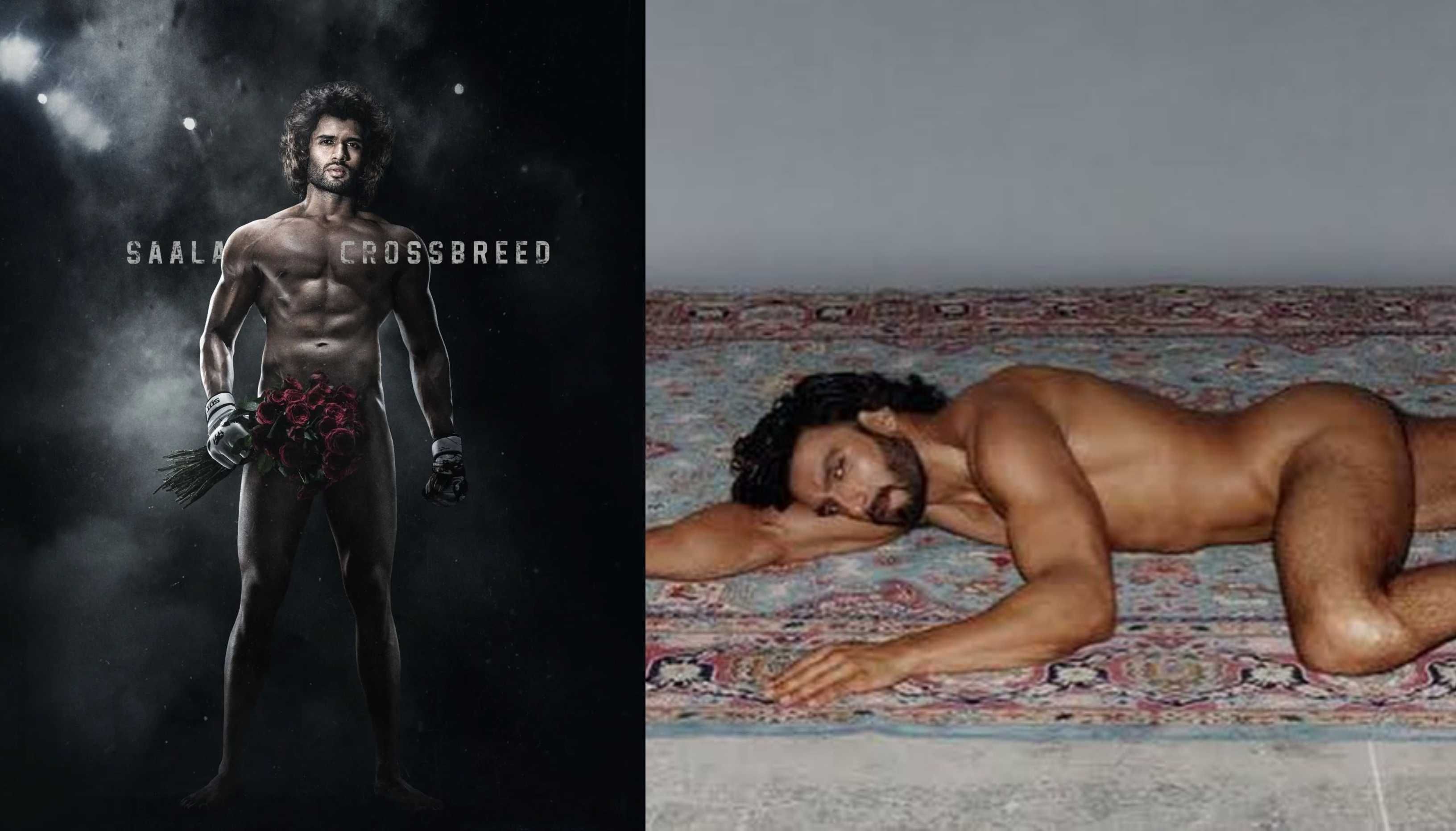 After Vijay Deverakonda, Ranveer Singh sets the internet on fire; lies  naked on a carpet for latest photo-shoot