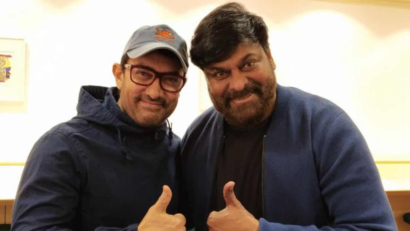 Aamir Khan desires to cast Chiranjeevi in unique role in a family entertainer, latter has THIS response